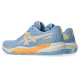 T?nis Asics Gel Challenger 15 Padel Azul Pedra Laranja Feminino