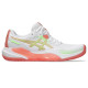 Asics Gel Challenger 15 Padel White Guava Baskets pour femmes