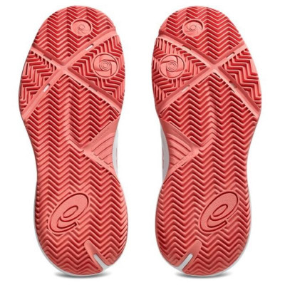 Asics Gel Challenger 15 Padel White Guava Baskets pour femmes