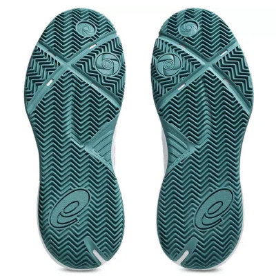 Asics Gel Challenger 15 Padel White Pine Green Sneakers