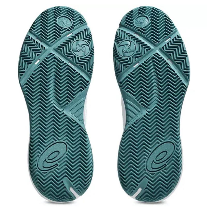 Asics Gel Challenger 15 Padel White Pine Green Sneakers