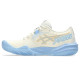 Asics Gel Challenger 15 Padel Creme Azul Pedra Sapatos Femininos