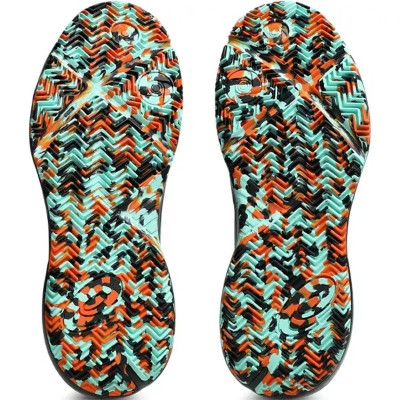 Tênis Asics Gel Challenger 15 Padel Preto Verde Claro