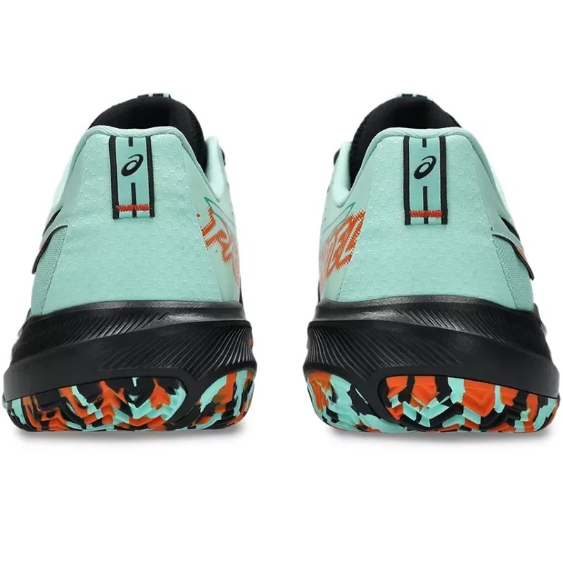 T?nis Asics Gel Challenger 15 Padel Preto Verde Claro