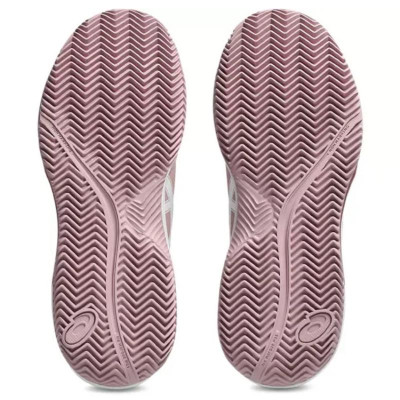 Zapatillas Asics Gel Dedicate 8 Clay Rosa Morganita Blanco Mujer