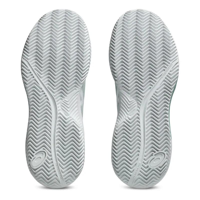 Zapatillas Asics Gel Dedicate 8 Clay Verde Liquen Blanco Mujer