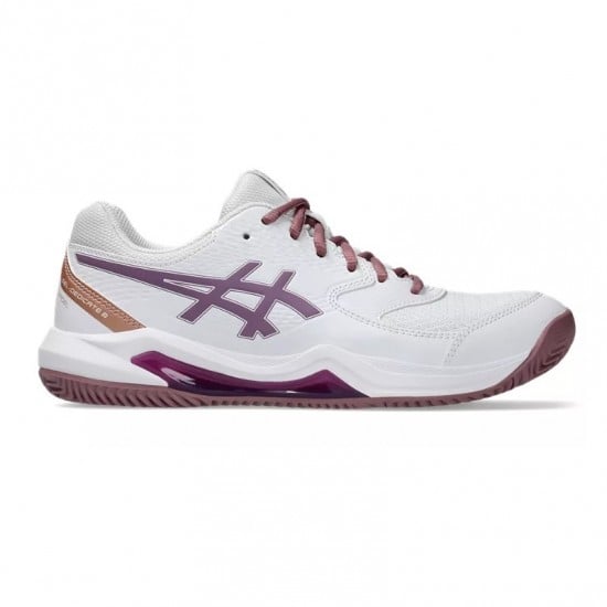 Sneakers Asics Gel Dedicate 8 Padel White Dark Ube Donna