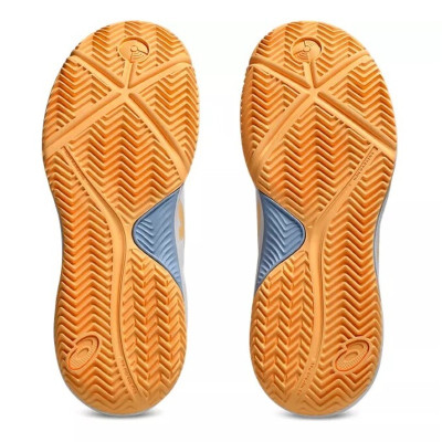 Scarpe da ginnastica Asics Gel Dedicate 8 Padel GS Bianco Arancione Junior