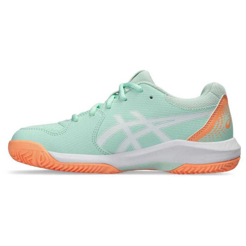 Asics Gel Dedicar 8 Padel GS Mint Sapatilhas Crian?a Branco