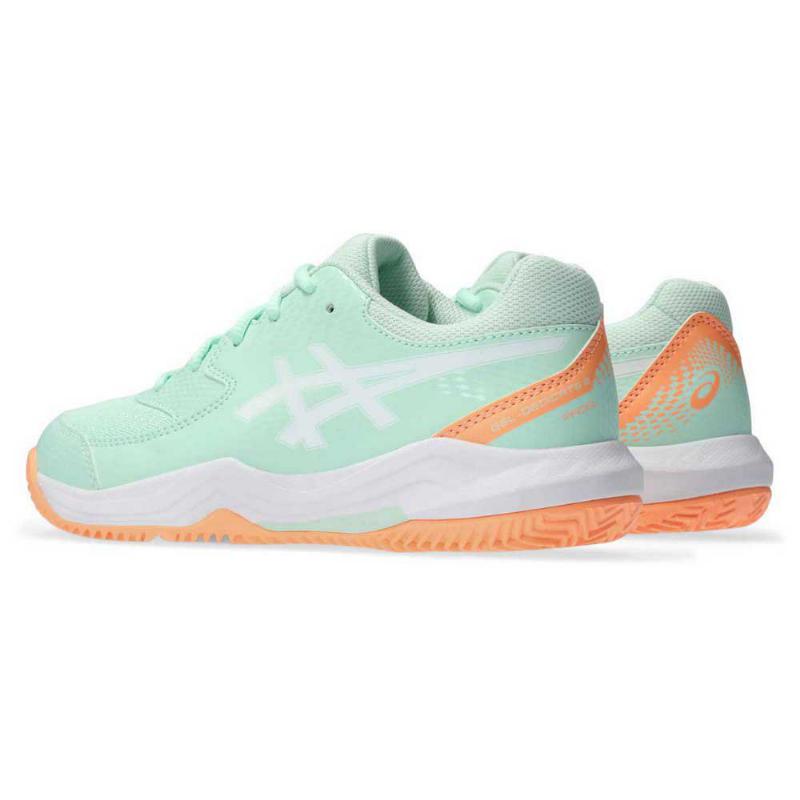 Asics Gel Dedicar 8 Padel GS Mint Sapatilhas Crian?a Branco
