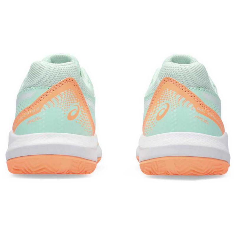 Asics Gel Dedicar 8 Padel GS Mint Sapatilhas Crian?a Branco