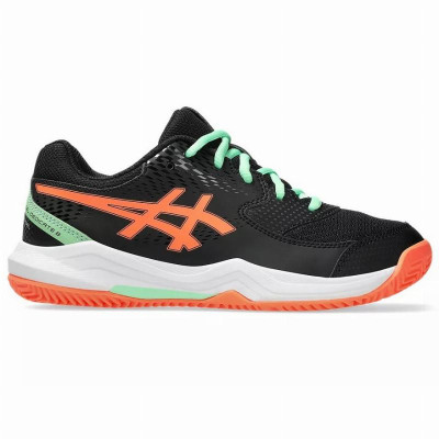 Baskets Junior Asics Gel Dedicate 8 Padel GS Noir Corail
