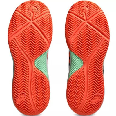 Baskets Junior Asics Gel Dedicate 8 Padel GS Noir Corail