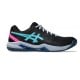 Zapatillas Asics Gel Dedicate 8 Padel Negro Aqua