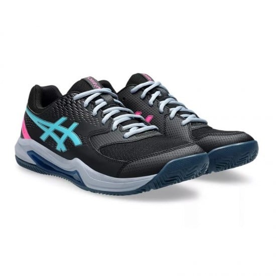 Baskets Asics Gel Dedicate 8 Padel Aqua Noir