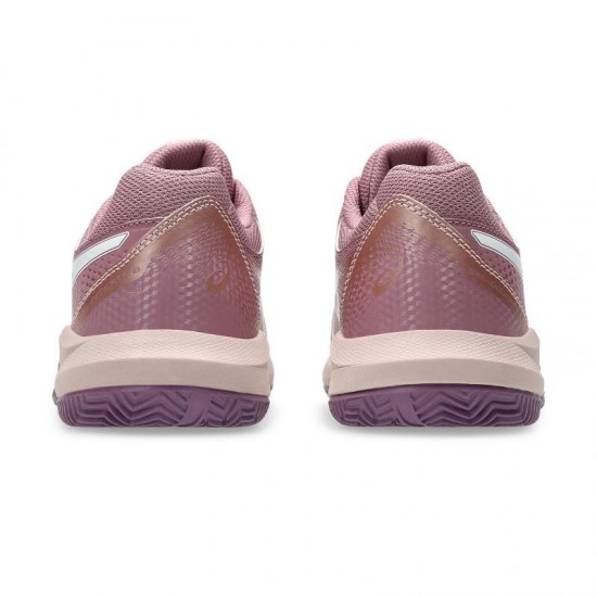 Tenis Asics Gel Dedicate 8 Padel Purple Oxide Branco Feminino