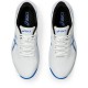 Chaussures Asics Gel Game 9 Clay Blanc Bleu
