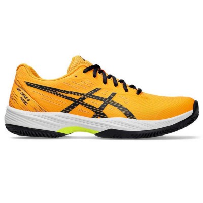 Baskets Asics Gel Game 9 Padel Orange Bleu Nuit