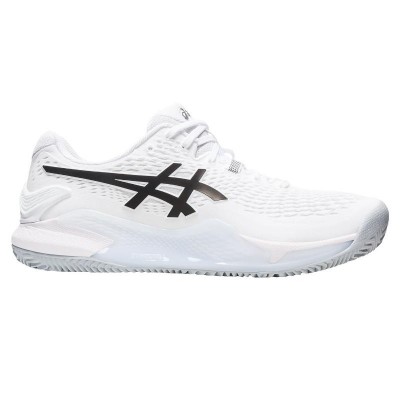 Baskets Asics Gel Resolution 9 Blanc Noir