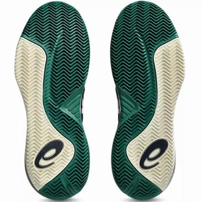 Tênis Asics Gel Resolution X Clay Midnight Blue Cream