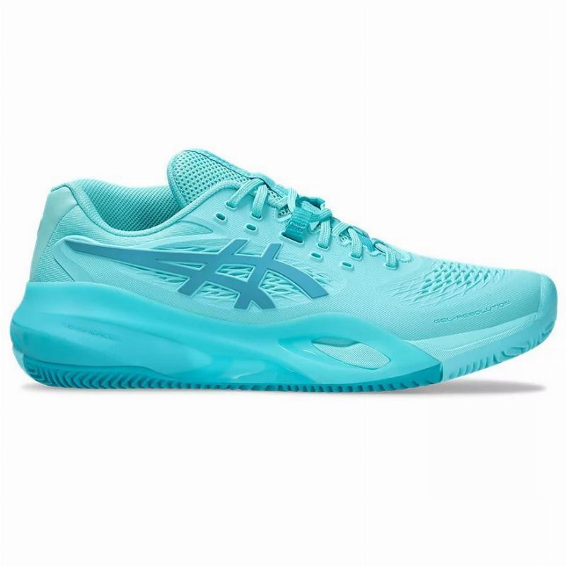 Asics Gel Resolution X Clay Mint Blue Sneakers