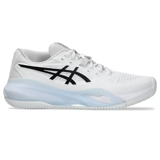 Baskets Asics Gel Resolution X CLAY Blanc Noir