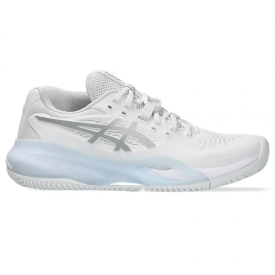 Asics Gel Resolution X Clay White Silver Women''s Sneakers