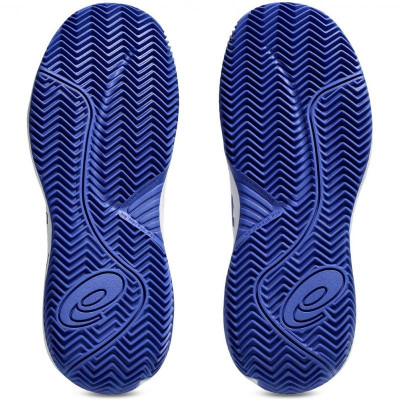 Asics Gel Resolution X Clay GS White Cobalt Blue Junior Sneakers