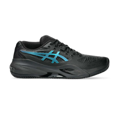Tênis Asics Gel Resolution X Clay Preto Azul