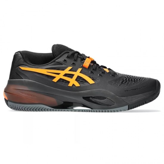 Tenis Asics Gel Resolution X Clay Preto Laranja