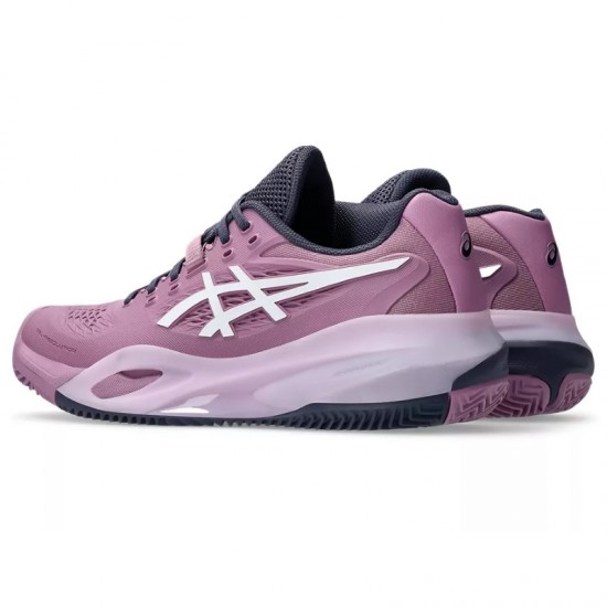 Tenis Asics Gel Resolution X Clay Ube Branco Feminino