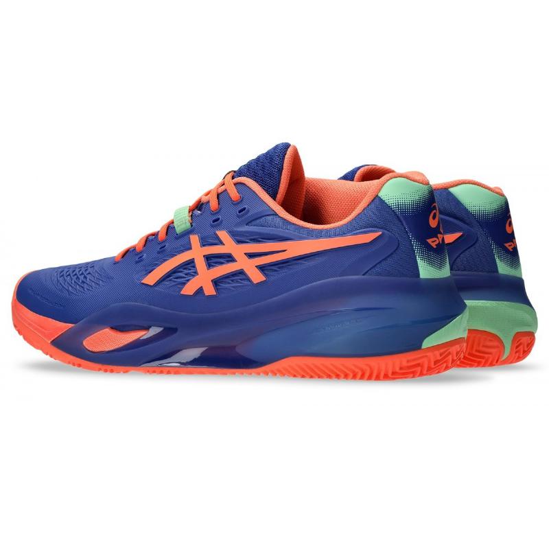 Asics Gel Resolution X Padel Cobalt Blue Coral Sneakers