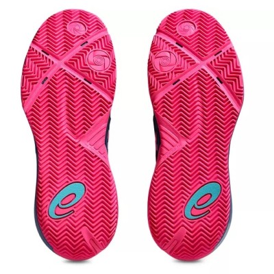 Scarpe da ginnastica Asics Gel Resolution X Padel Blu Mako Rosa