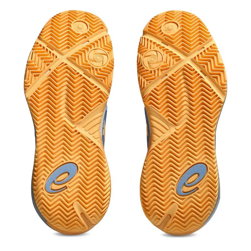 Sneakers Asics Gel Resolution X Padel Blue Stone Orange Donna