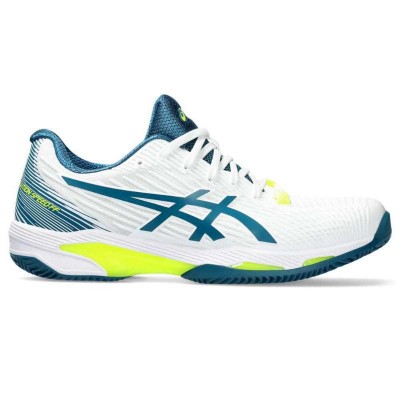 Zapatillas Asics Solution Speed FF 2 Clay Blanco Gris Azul