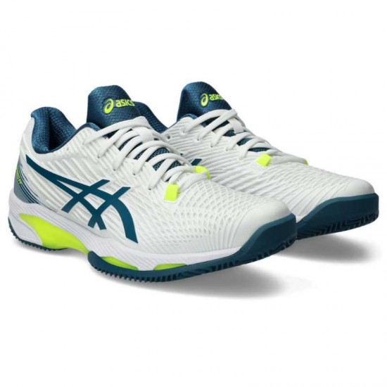 Zapatillas Asics Solution Speed FF 2 Clay Blanco Gris Azul