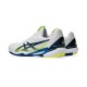 Asics Solution Speed FF 3 Clay White Blue Tenis Mako