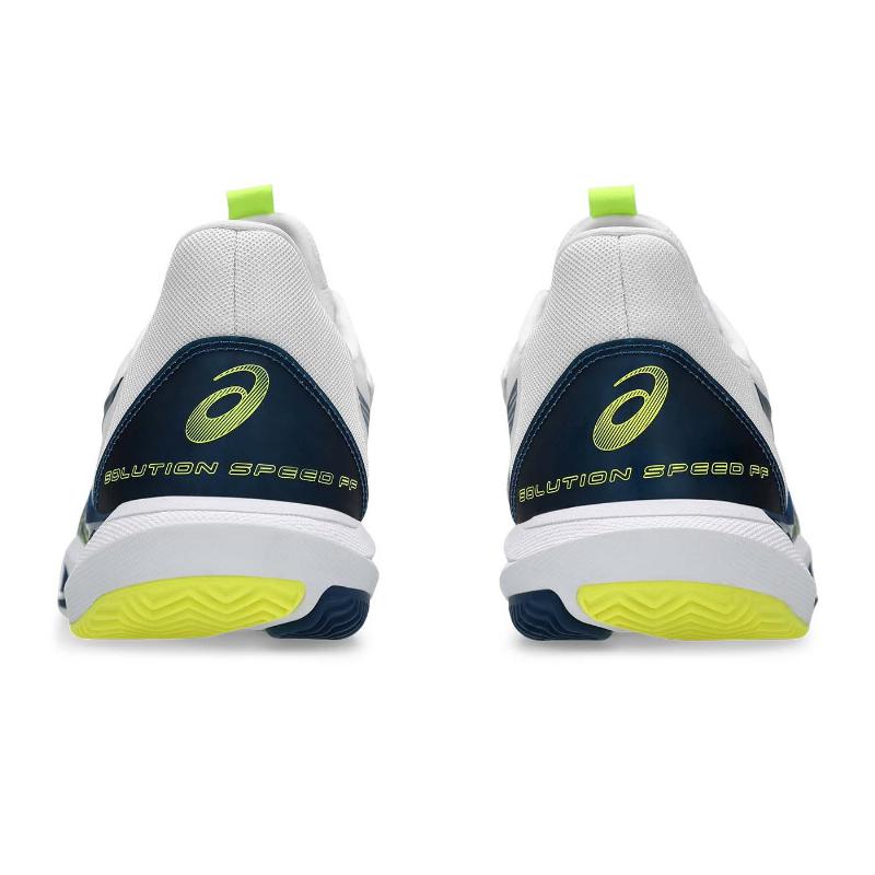 Asics Solution Speed FF 3 Clay White Blue Mako Sneakers