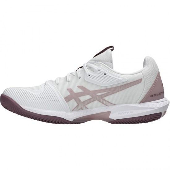 Baskets Femme Asics Solution Speed FF 3 CLAY White Mauve