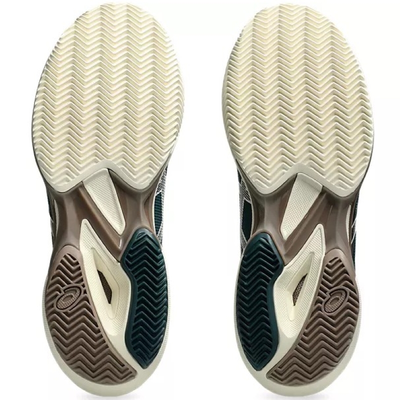 Zapatillas Asics Solution Speed FF 3 Argila Verde Sax?o B?tula