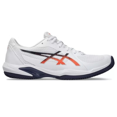 Sneakers Asics Solution Swift FF 2 Clay Bianco Blu Arancio