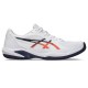 Asics Solution Swift FF 2 TERRE BATTUE Blanc Bleu Orange Baskets