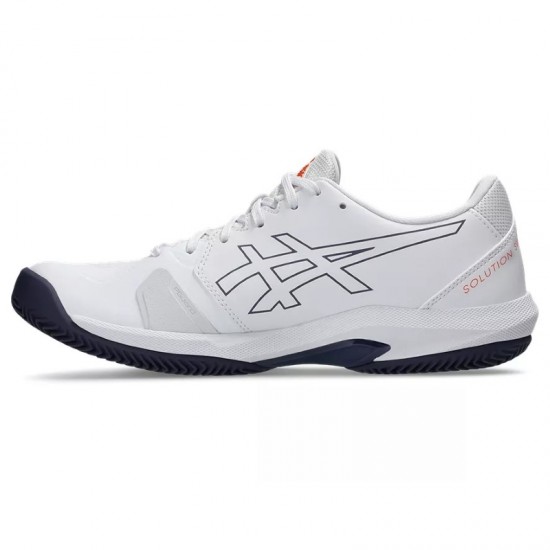 Zapatillas Asics Solution Swift FF 2 Clay Blanco Azul Naranja