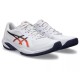 Tenis Asics Solution Swift FF 2 Clay Branco Azul Laranja