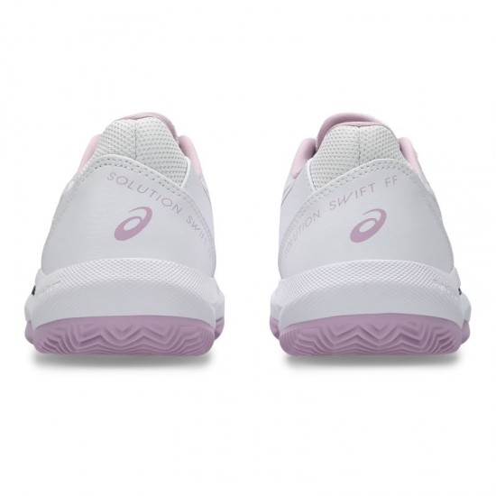 Zapatillas Asics Solution Swift FF 2 Clay Blanco Rosa Ube Mujer