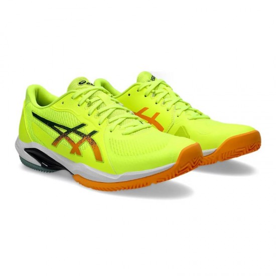 Asics Solution Swift FF 2 Padel Yellow Orange Sneakers