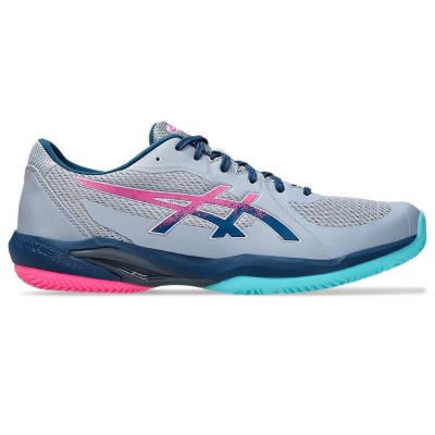 Scarpe da ginnastica Asics Solution Swift FF 2 Padel Grigio Blu Mako