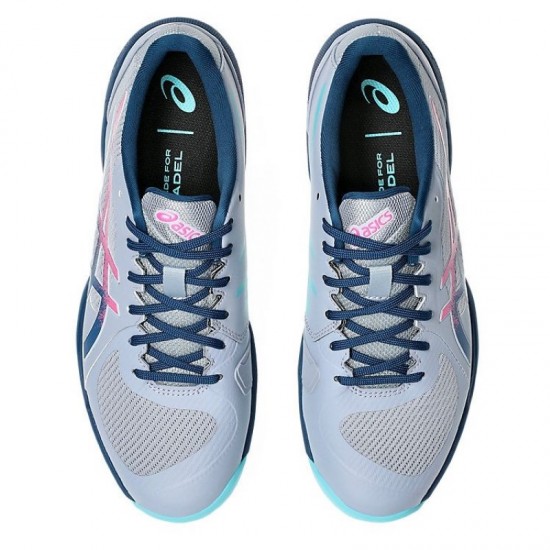 Zapatillas Asics Solution Swift FF 2 Padel Gris Azul Mako