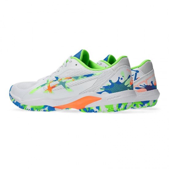 Asics Tenis Solution Swift FF 2 Padel L.E Branco Verde