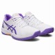 Tenis Asics Solucão Swift FF Argila Branca Ametista Mulheres